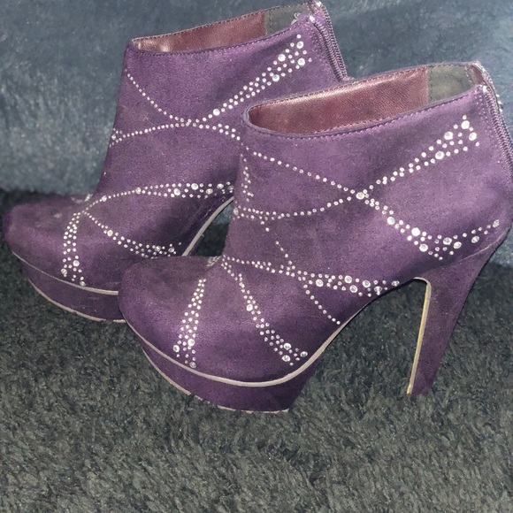 Purple pumps - Picture 2 of 4